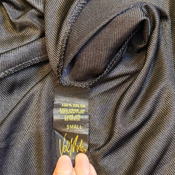 Vintage Nightgown Black Lace Slip Dress Negligee USA XS S Small - Picture 5 of 7